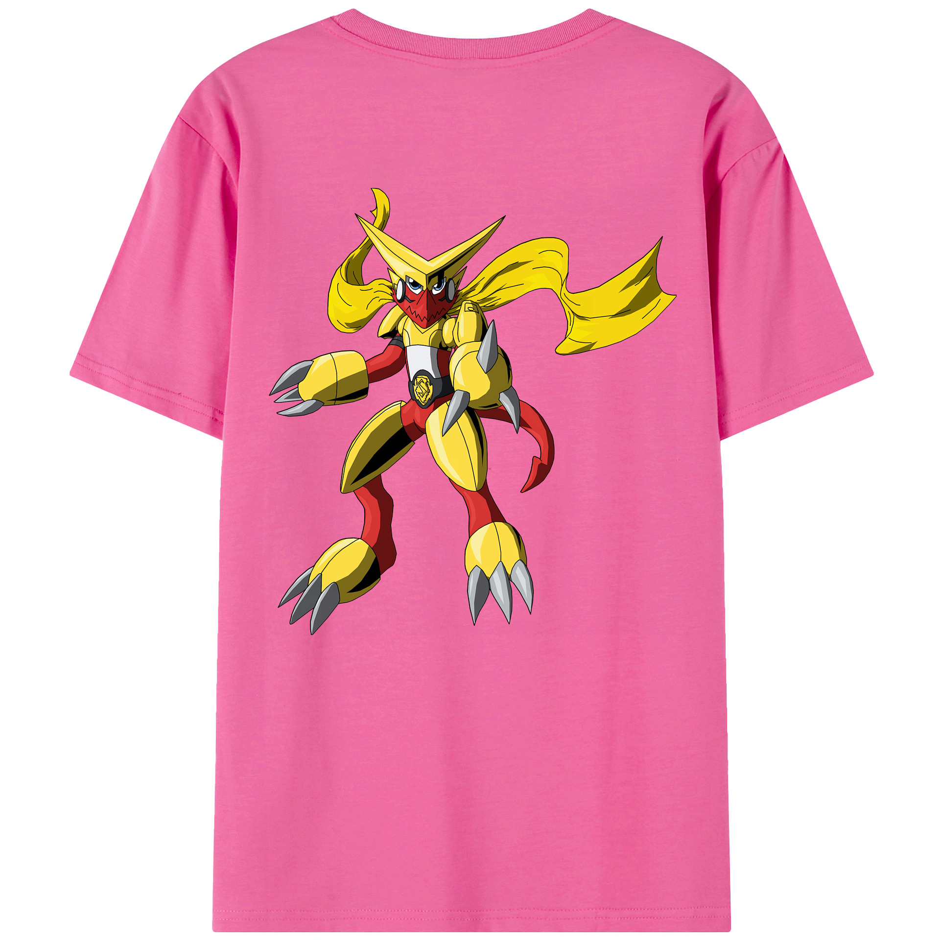（画像用） Digimon デジタルモンスター/デジモン レディース半袖Tシャツ(バックプリント)